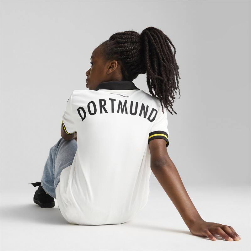 Borussia Dortmund 24/25 Ausweichtrikot Jugendliche PUMA White