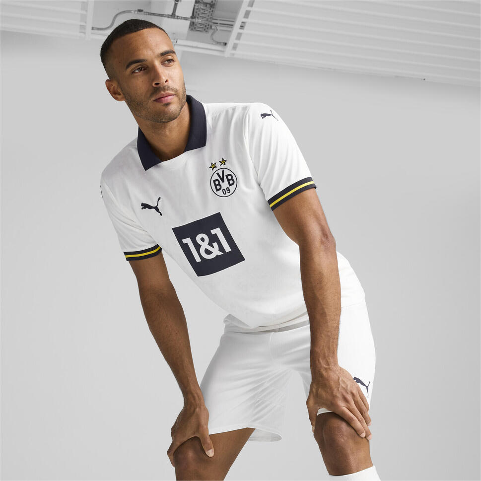 Męska koszulka dodatkowa Borussia Dortmund 24/25 PUMA White