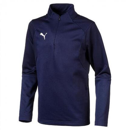 Puma Jr Liga Sweat Enfant Peacoat 1/4 Zip 116