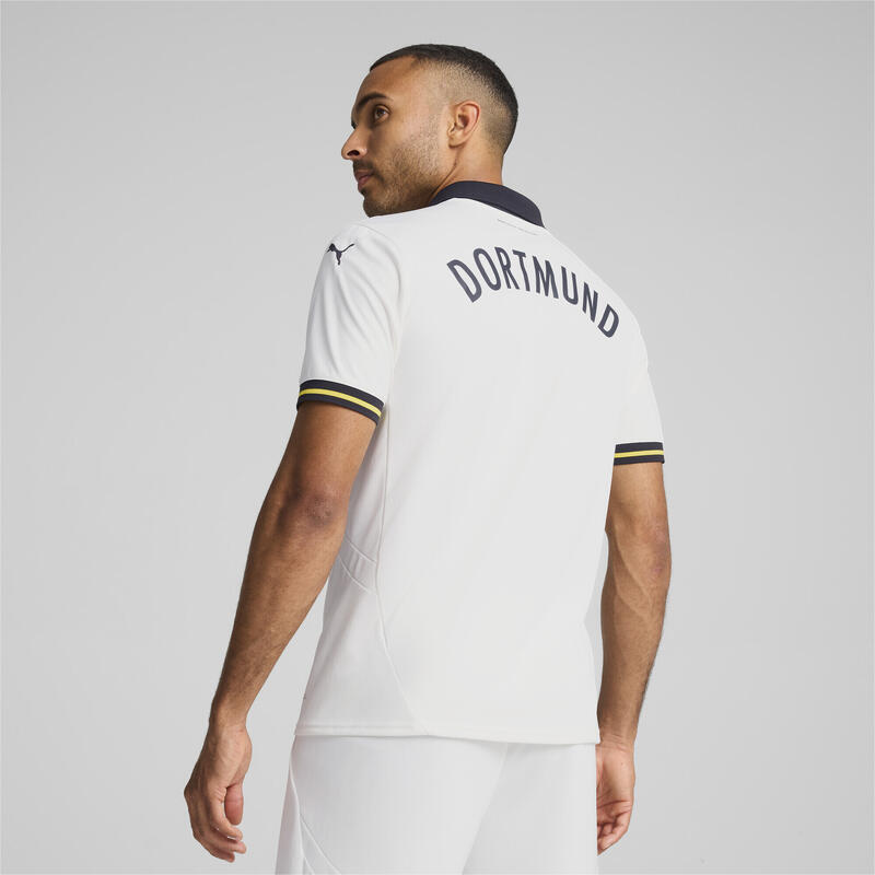 Borussia Dortmund 24/25 derde voetbalshirt voor heren PUMA White