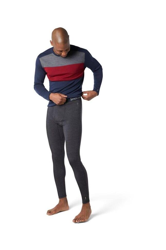 Leginsy Smartwool Classic Thermal Merino Base Layer Bottom-Charcoal Heather m