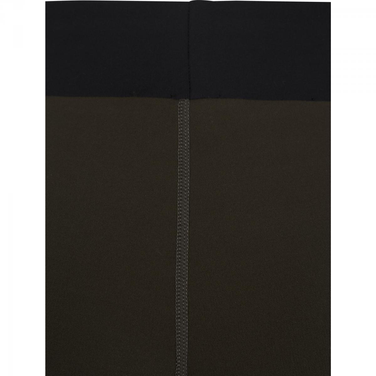 LEGGING TAILLE HAUTE NOIR ET KAKI | MUSCULATION ET FITNESS 4/5