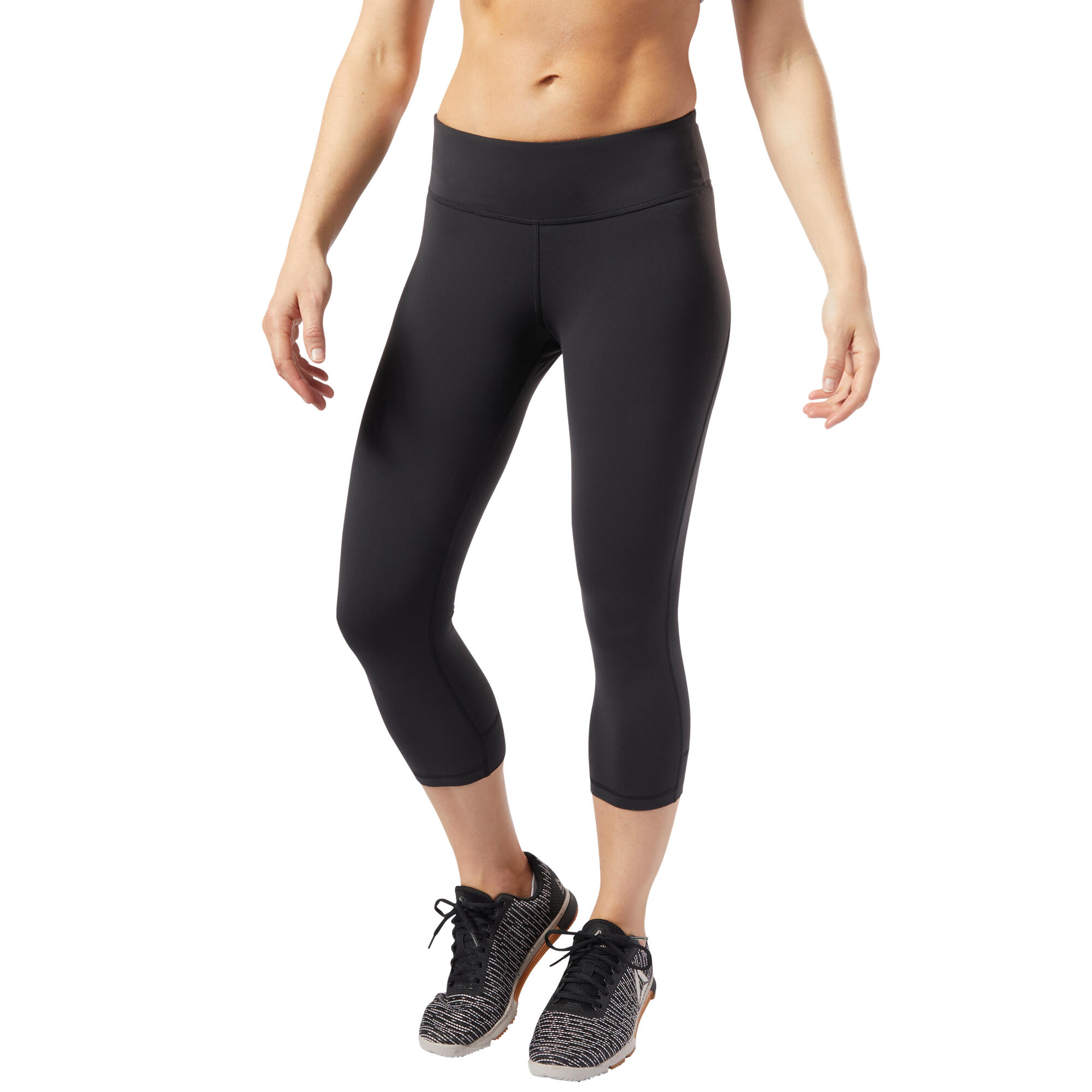 Damen 3/4-Leggings Reebok Lux OS 2/5