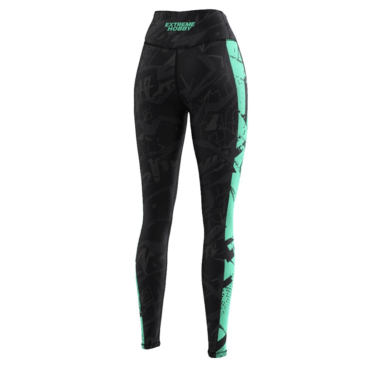 Leggings sportivi a vita alta da donna EXTREME HOBBY NEO 3/6