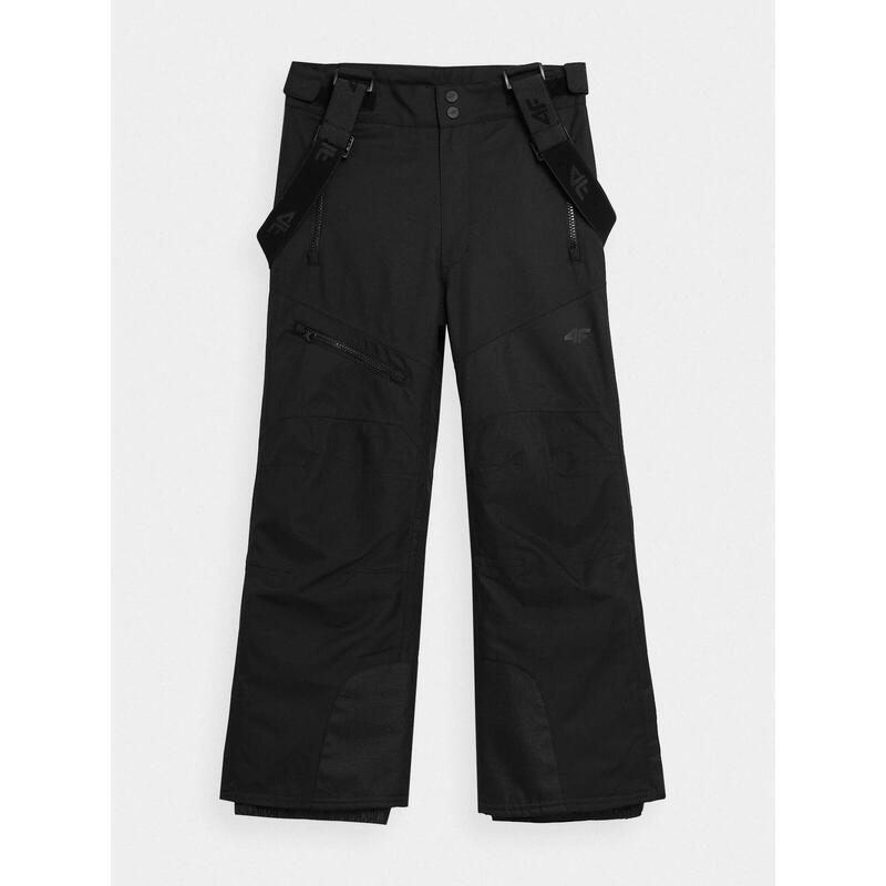 Pantaloni schi baieti 4F JSPMN002, membrana 10000, Negru, 146