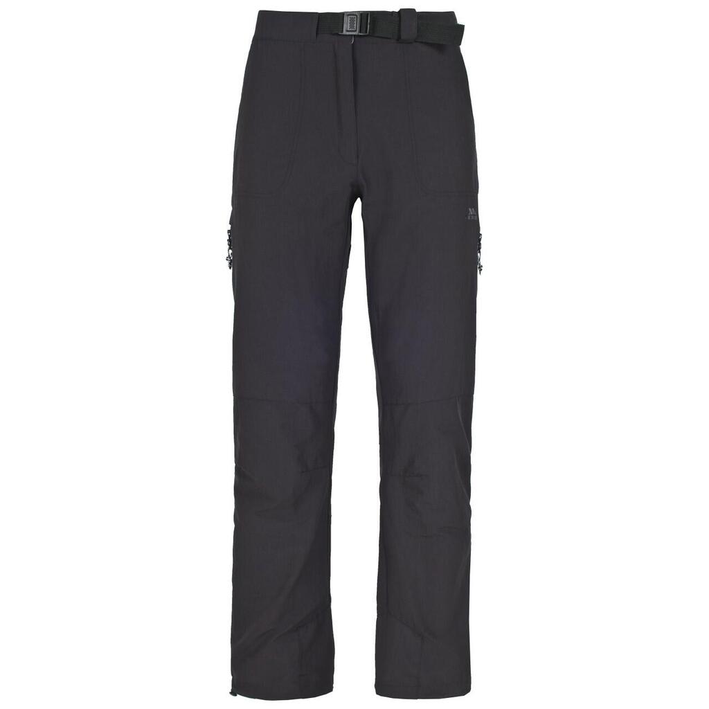 Womens/Ladies Escaped Quick Dry Active Trousers (Black)