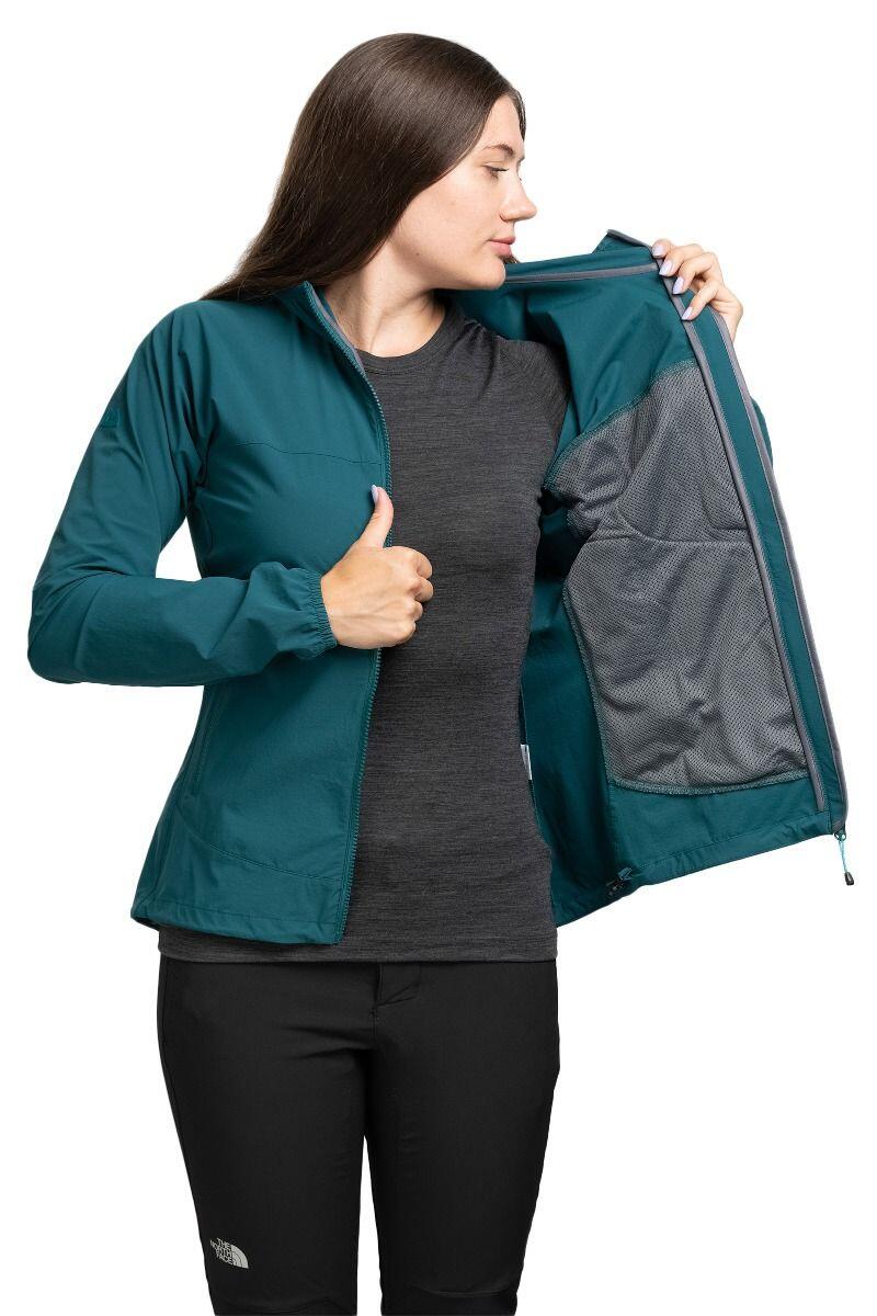 Damen softshelljacke Echo Hooded Women 5/6