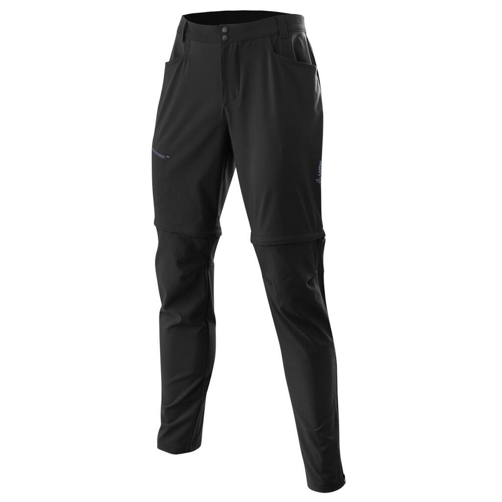 Men's Outdoor Trousers M T-Zip Tapered Active Stretch Light - Black