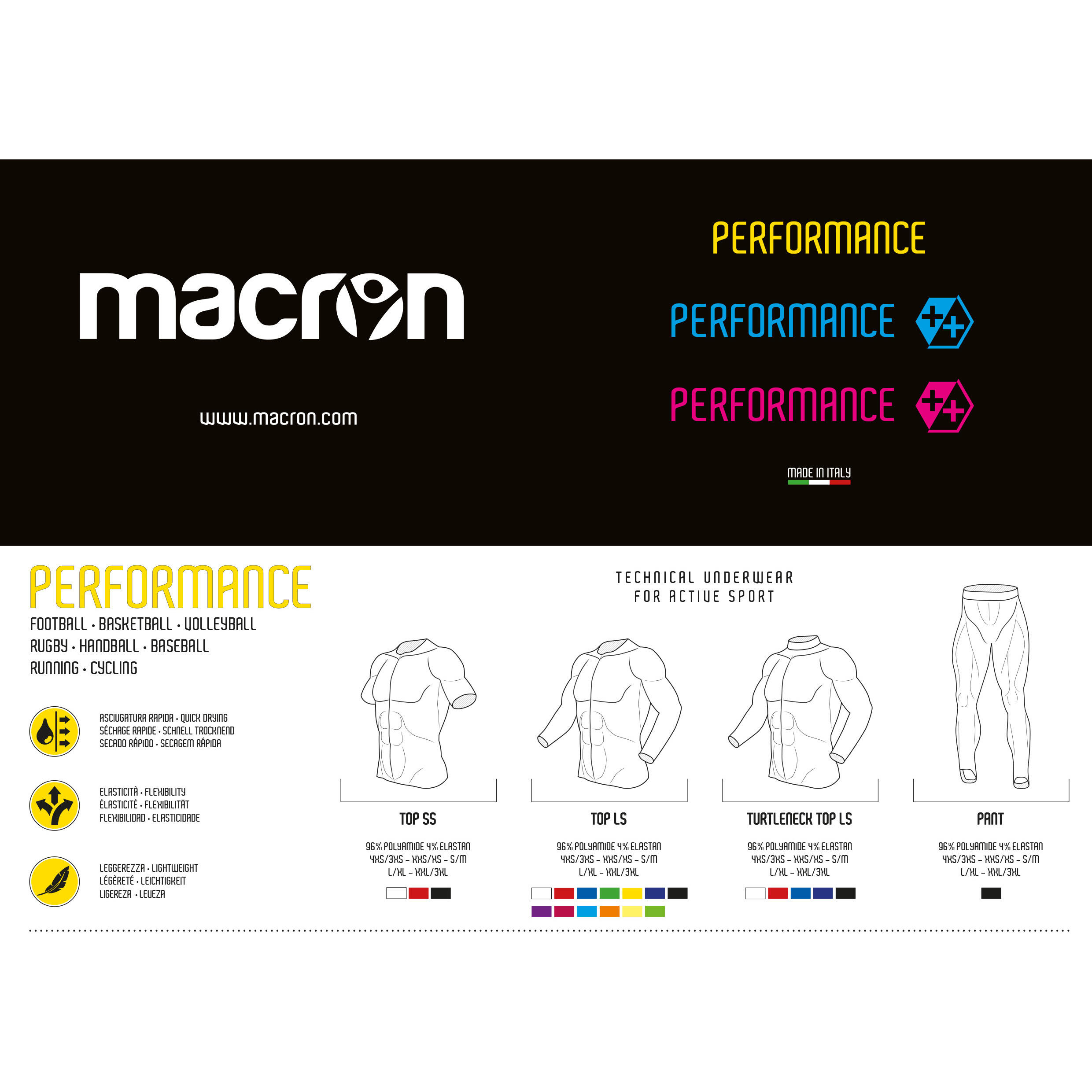 Macron Performance Maillot Manches Longues Hommes - Mauve L/XL 2/4