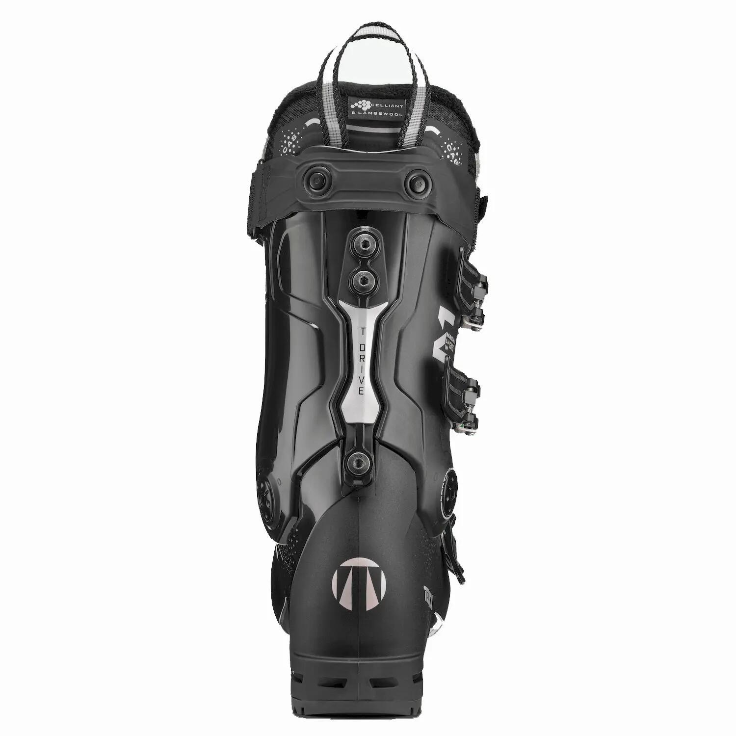 Heren Tecnica Mach1 Lv 95 W Td Gw Zwarte Skischoenen 3/4