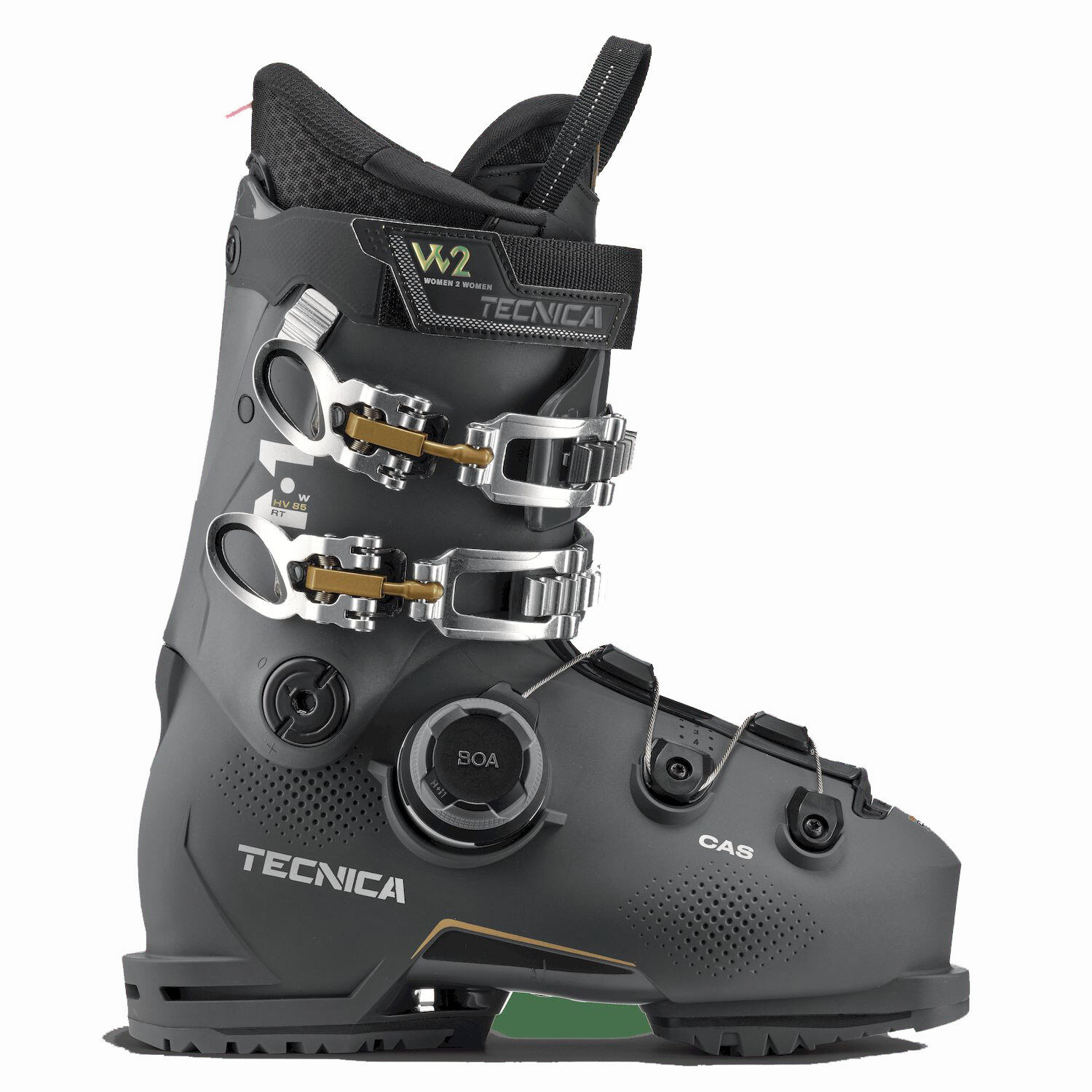 Tecnica - Chaussures De Ski Mach Boa Hv 85 W Rt Gw Race Grey Homme - Chaussures De Ski - Gris - 27,5 Cm - Decathlon