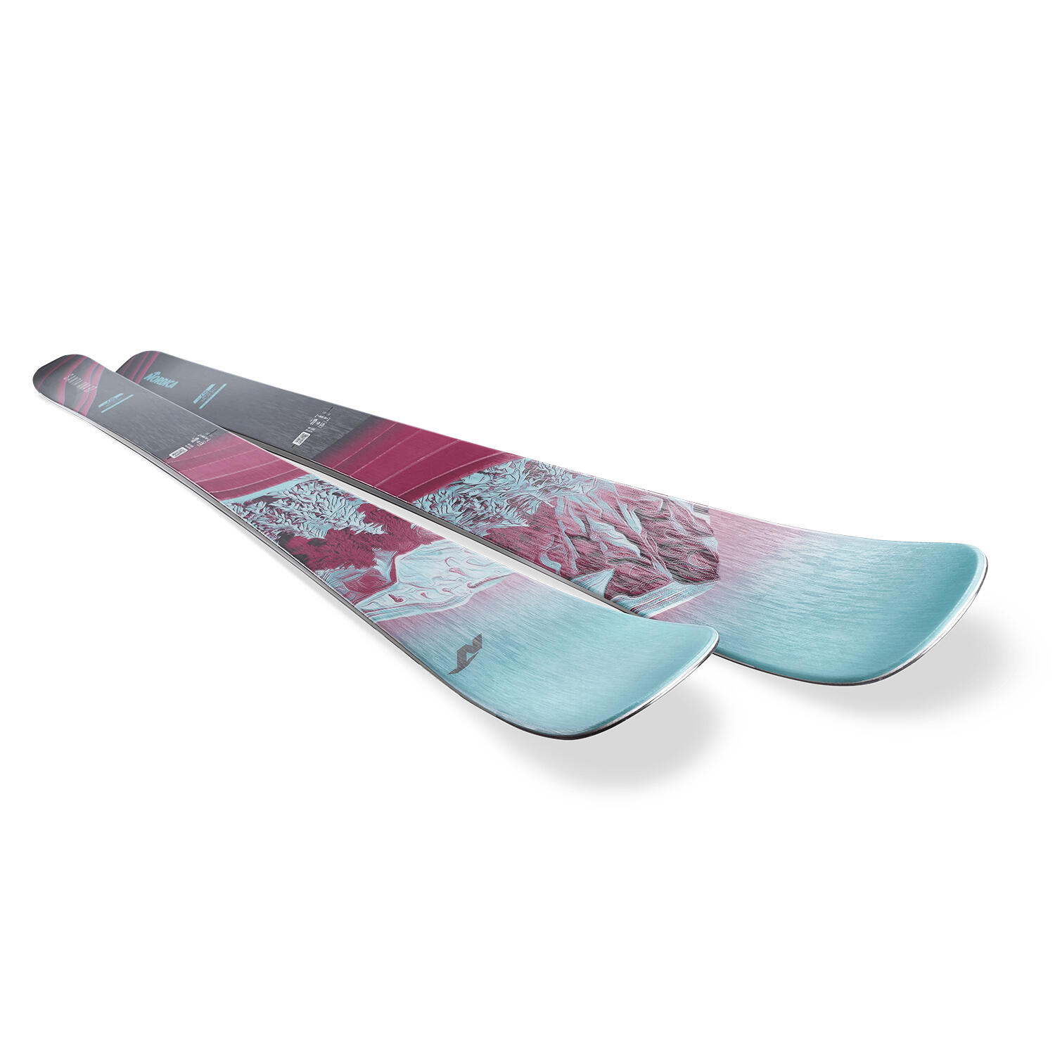 Skis Sem Fixações Santa Ana 87 Mulher 2/3