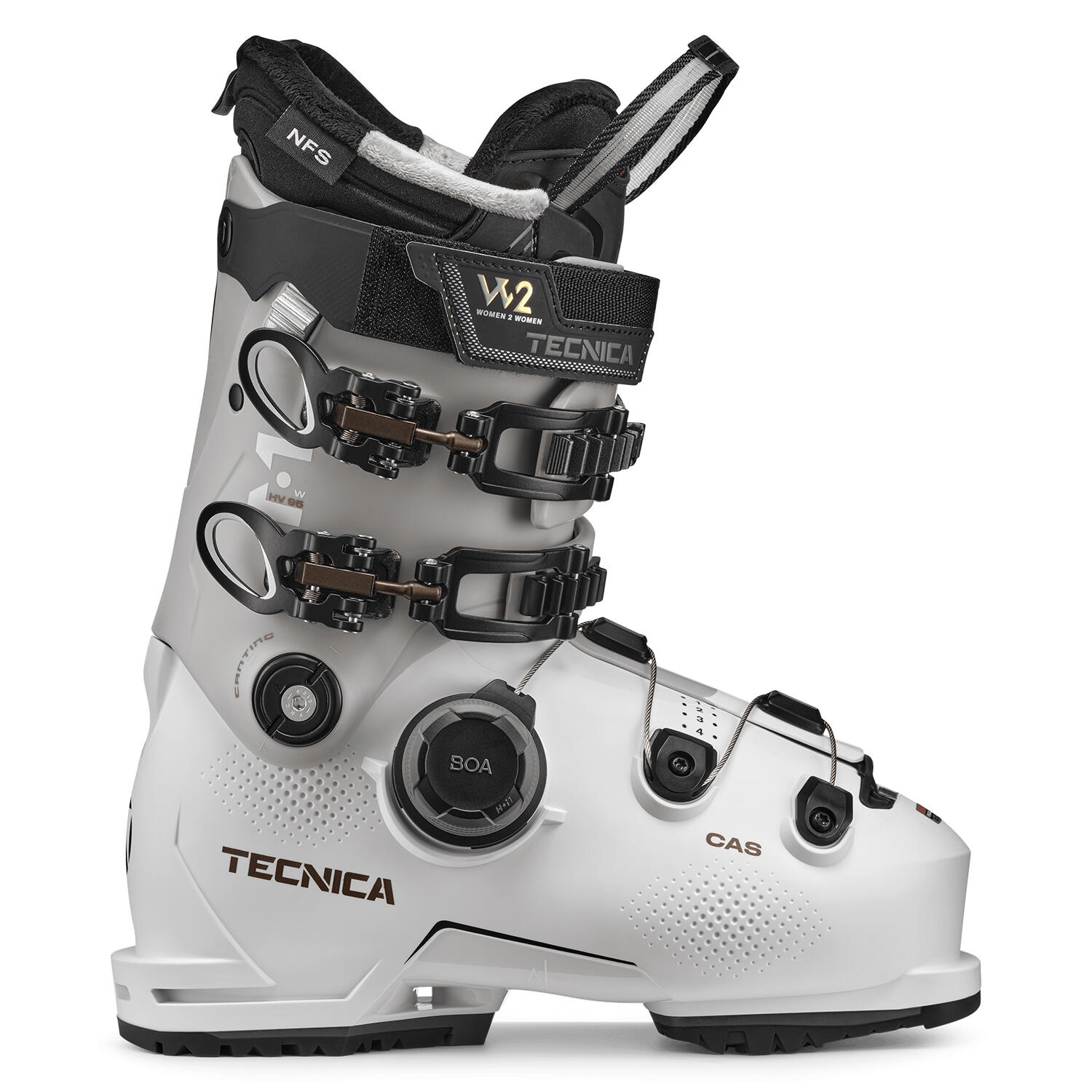 Chaussures De Ski Mach Boa Hv 95 W Gw Cold White Homme 1/4