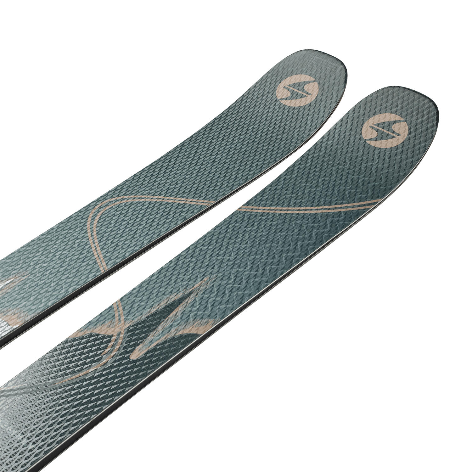 Skis (sans Fixations) Anomaly 94 Petrol Caramel Homme 4/4