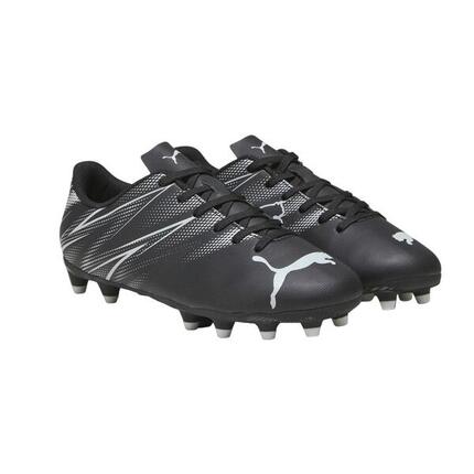 Chaussures De Foot ATTACANTO Enfant (Noir / Argenté)
