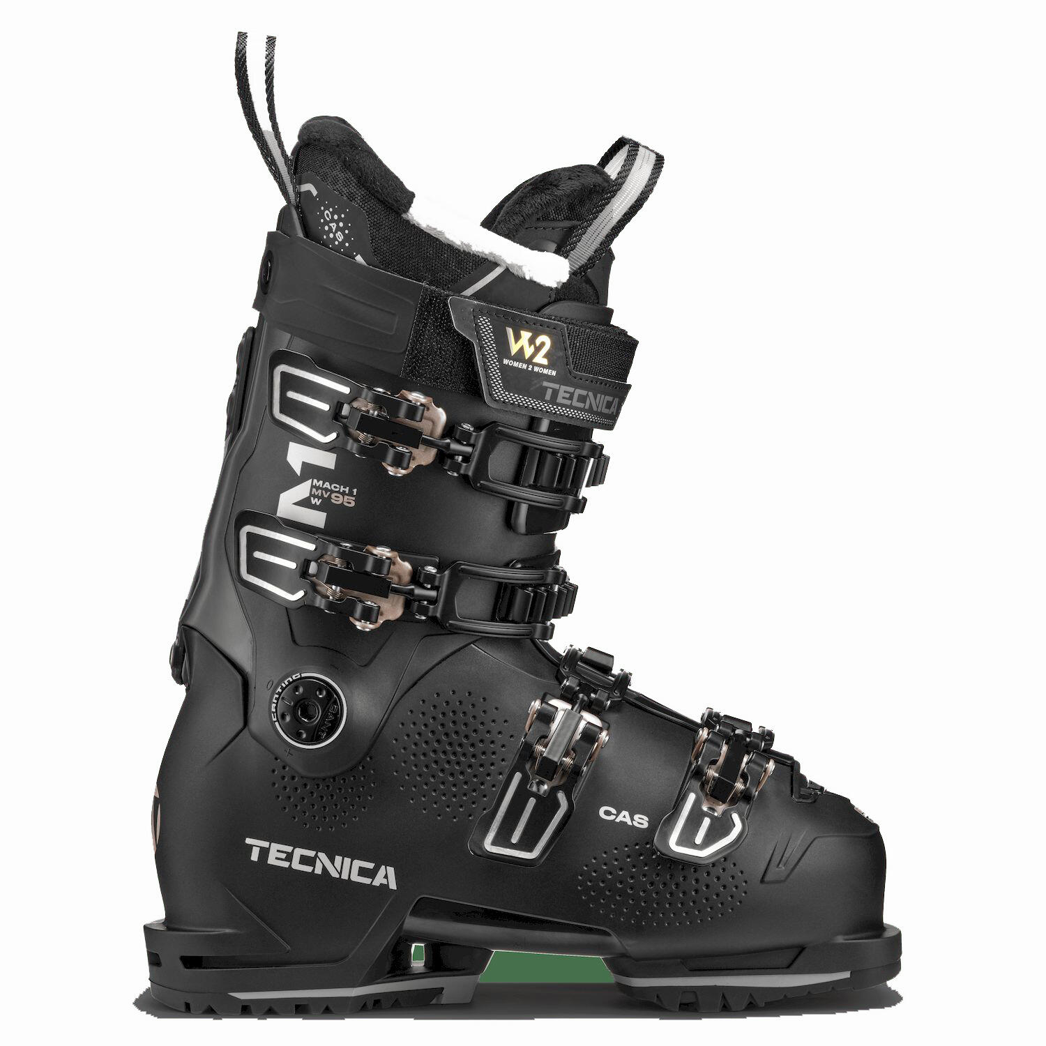 Botas de esqui femininas tecnica mach1 95 mv w td gw