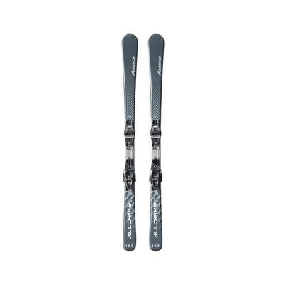 Nordica Alldrive 74 Fdt Ski Pack + Tp2 Compact 10 Fdt Bindings Gray Men