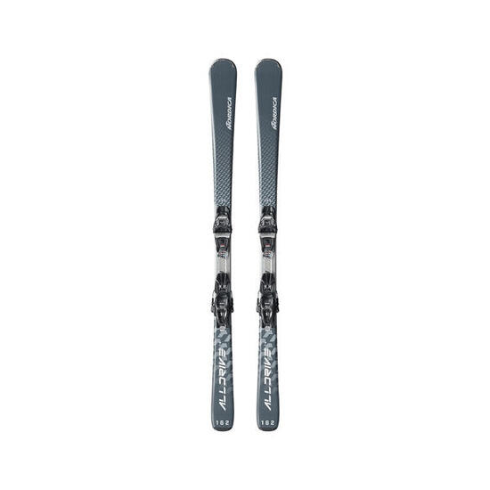Nordica Alldrive 74 Fdt Ski Pack + Tp2 Compact 10 Fdt Bindings Gray Men