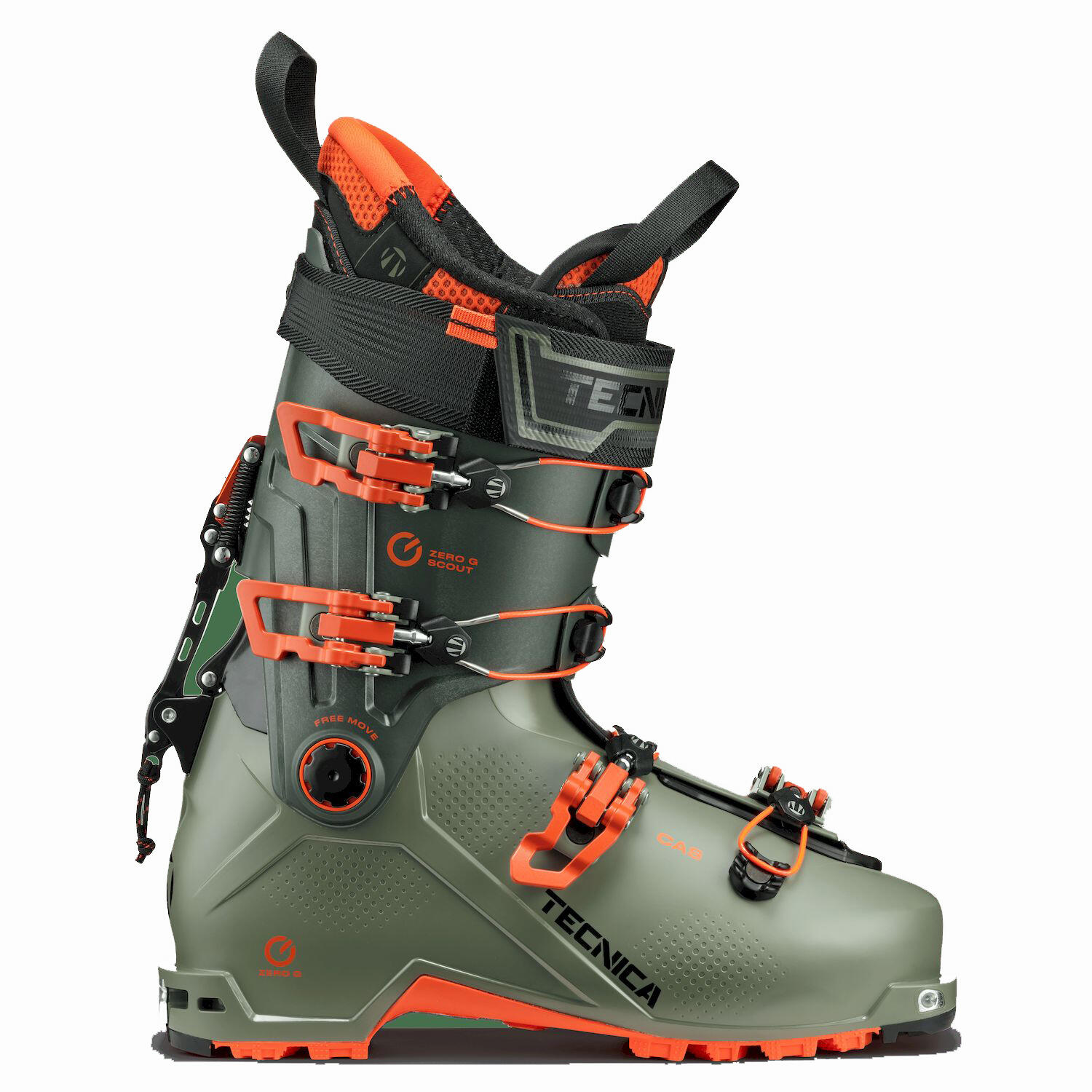 Chaussures De Ski Zero G Tour Scout Camp Green Homme 1/4