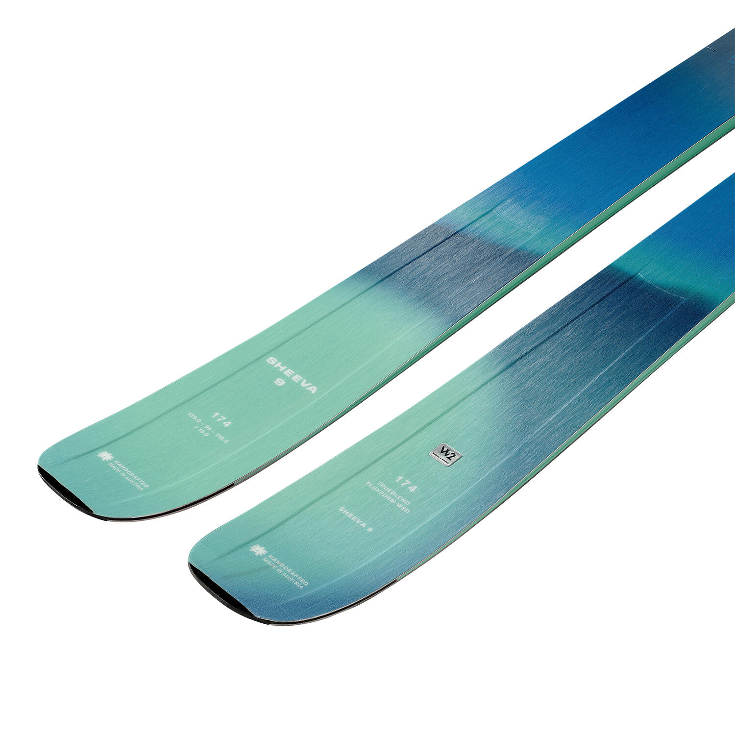 Skis (sans Fixations) Sheeva 9 Teal Femme 4/4