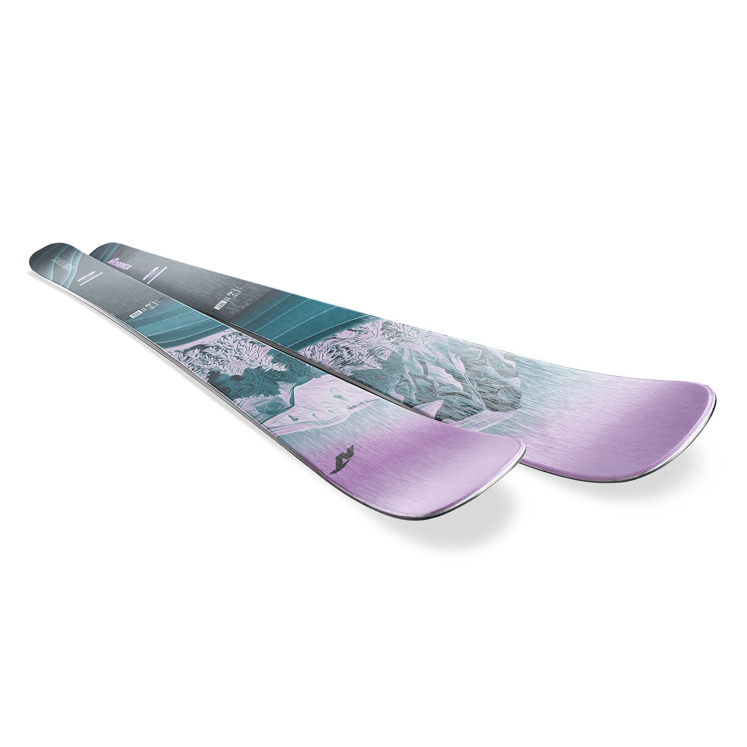Skis Sans Fixations Santa Ana 92 Femme 2/3