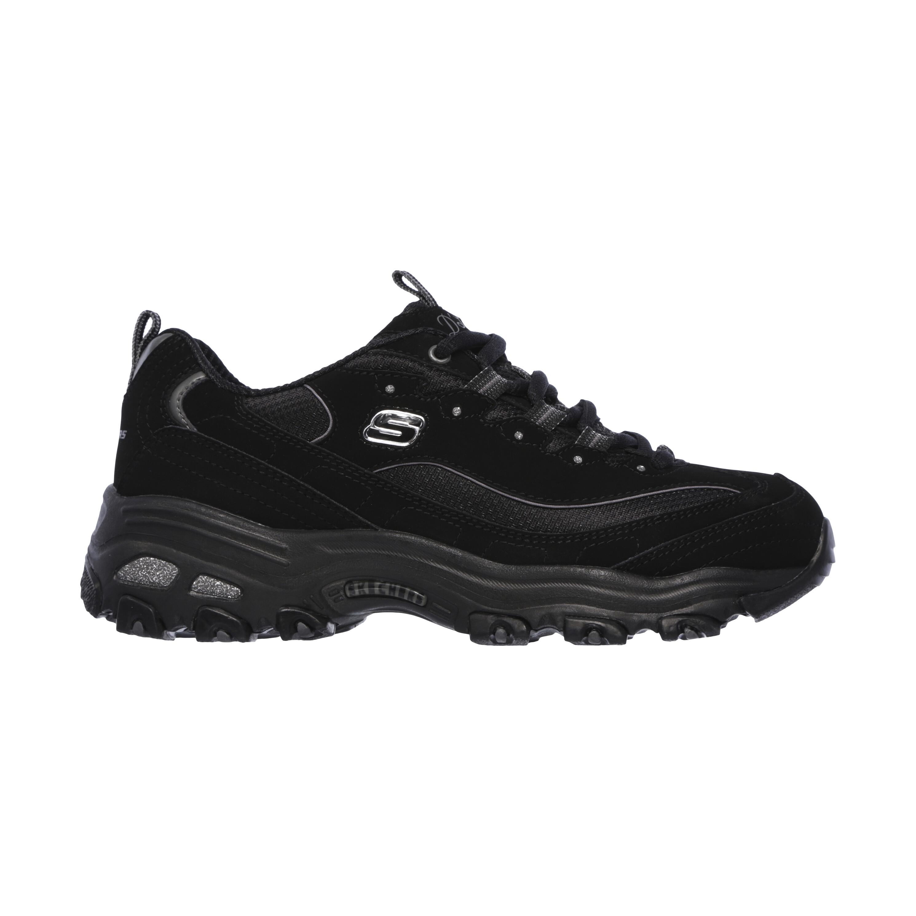 Skechers D´lites biggest fan Black Women's Sneakers 2/5