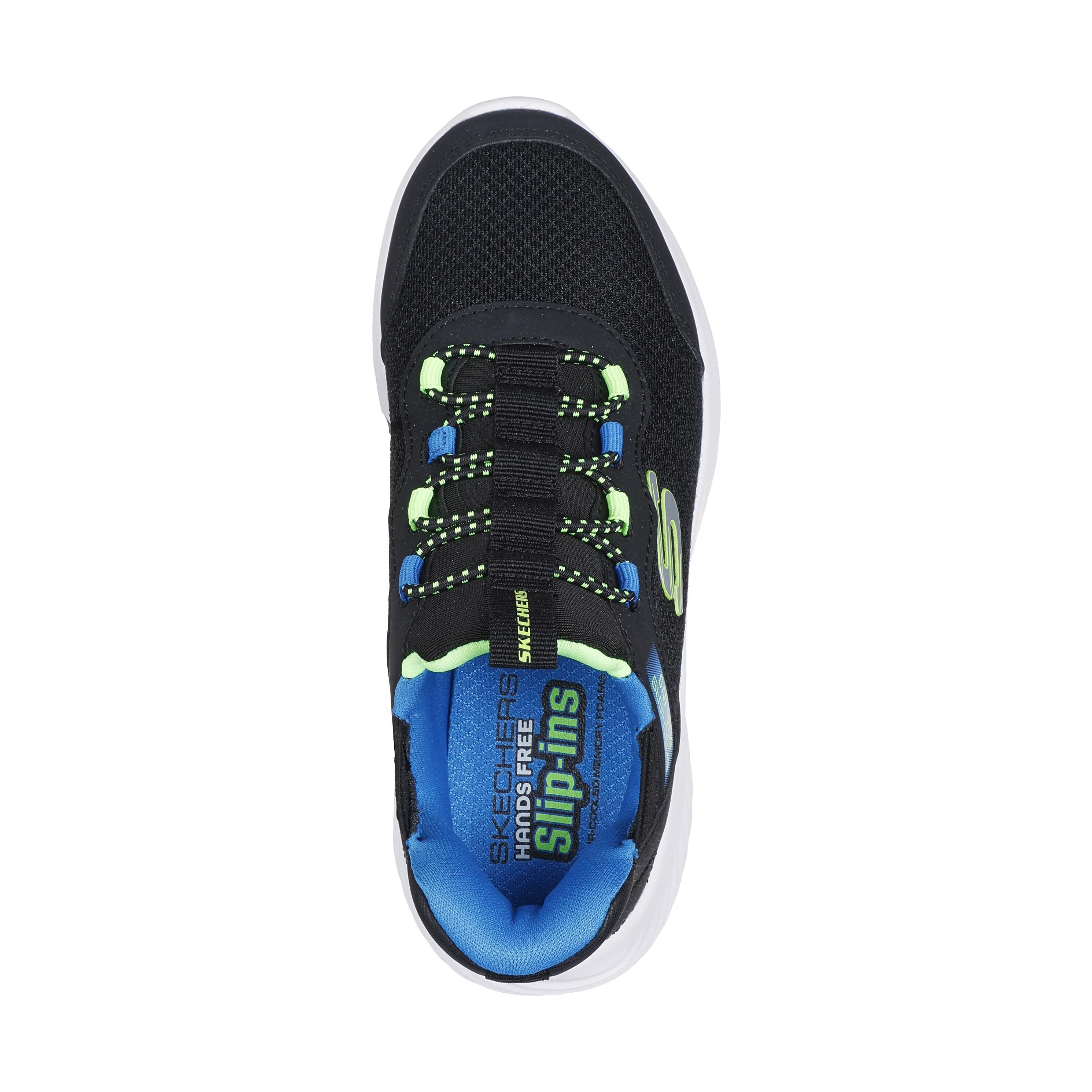 Basket Basse Enfant à Lacets Skechers Bounder Brisk Burst 4/5