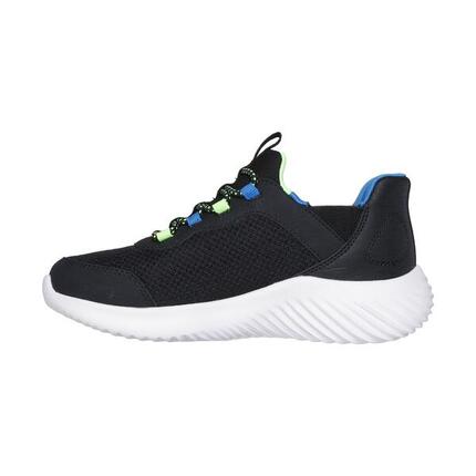 Basket Basse Enfant à Lacets Skechers Bounder Brisk Burst