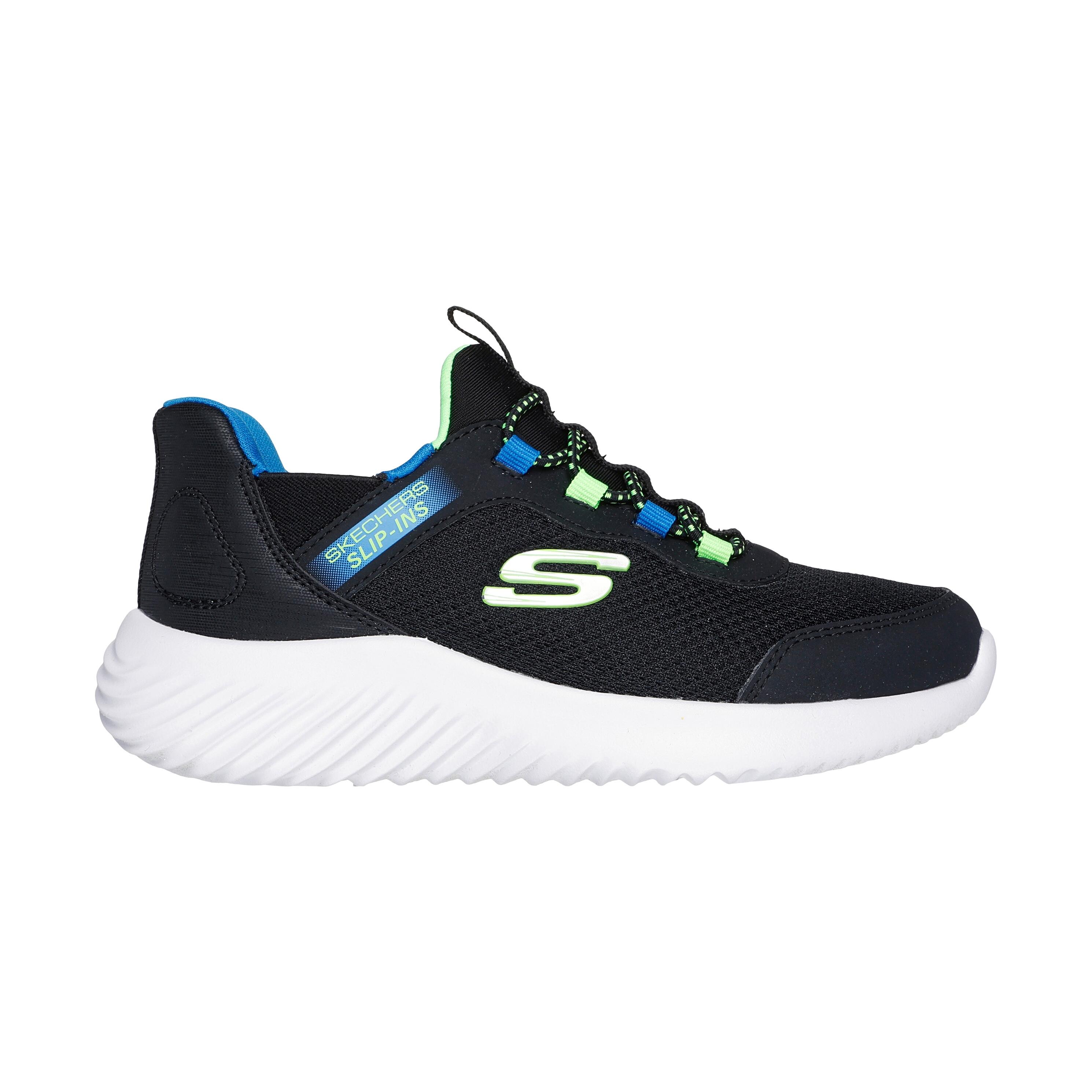 Basket Basse Enfant à Lacets Skechers Bounder Brisk Burst 2/5