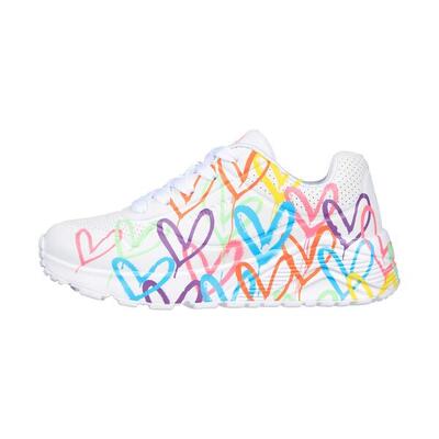 Zapatilla de Moda para NIÑA SKECHERS UNO LITE - SPREAD THE LOVE