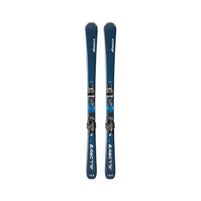 Nordica Alldrive 84 Fdt Ski Pack + Tp2 Compact 10 Fdt Bindings Blue Men