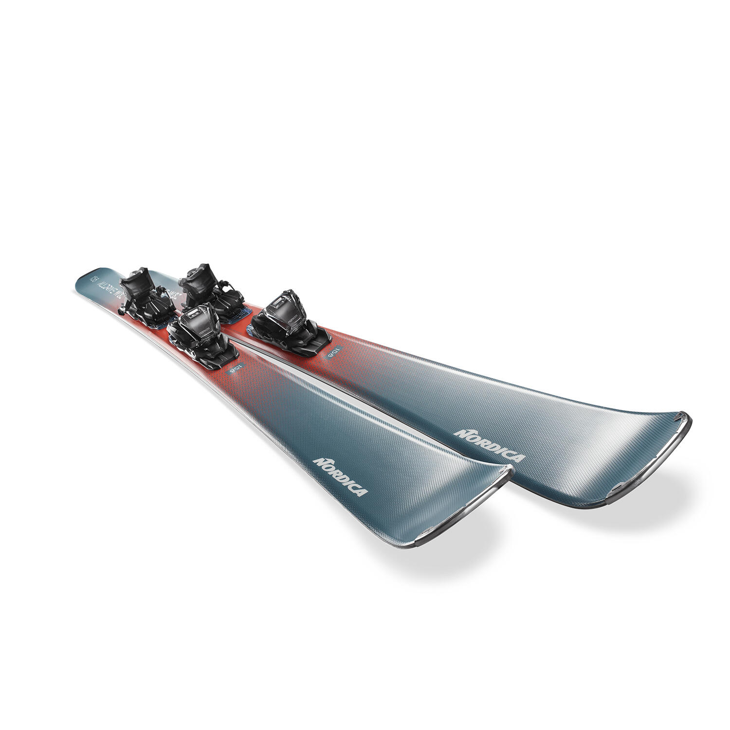 Pacchetto sci Nordica Alldrive W 82 Fdt + attacchi Tp2 Compact 10 Fdt blu donna 2/3