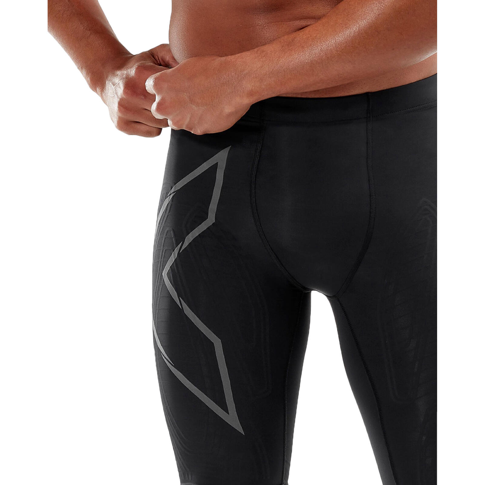 MCS Run Compression Shorts  hardloopshorts 3/4