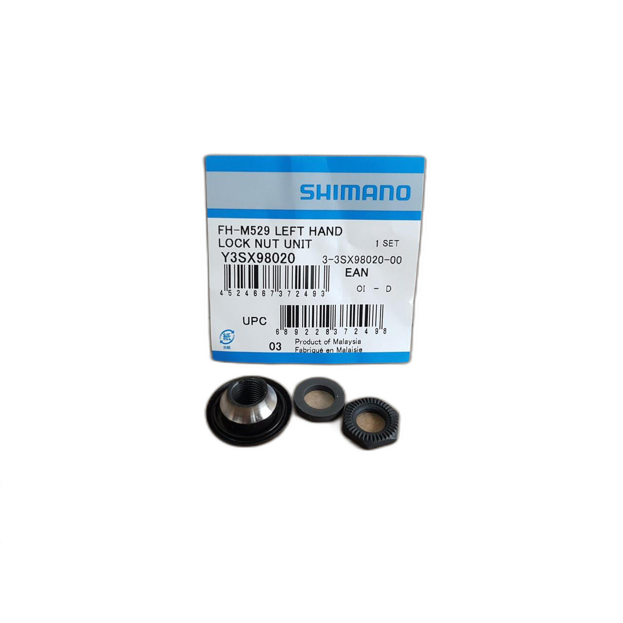 Linke Kontermuttereinheit Shimano FH-M529 2/3