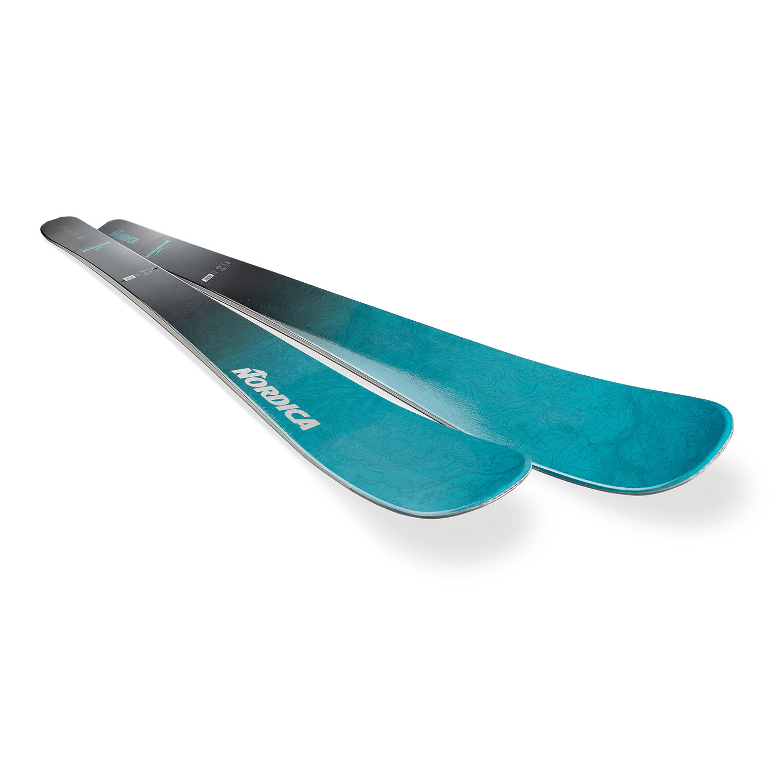 Sci senza attacchi Nordica Unlimited 88 Grigio Uomo 2/3