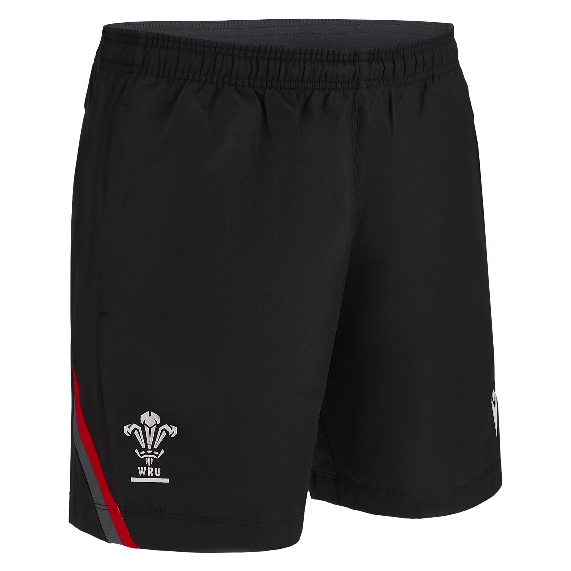 MACRON Wales WRU M22/23 TRAINING MICRO Rugby BERMUDA Short