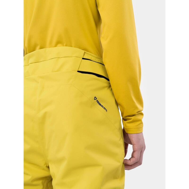 PANTALONI DE SCHI 4FPRO MEMBRANA DERMIZAX® 20 000 PENTRU BĂRBAȚI, Galben, L