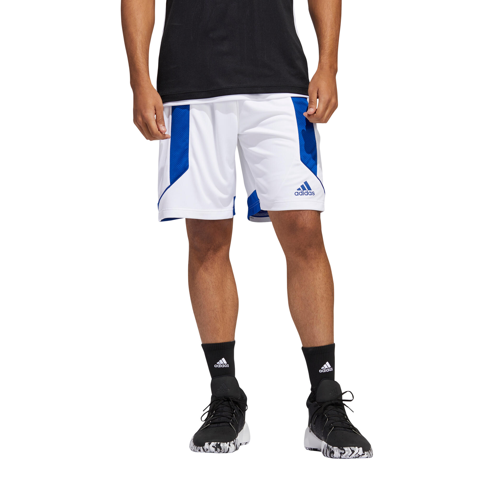 Shorts Adidas C365 per uomo – Bianco/Reauni, taglia XS 3/6