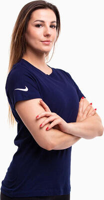 T-shirt donna nike blu