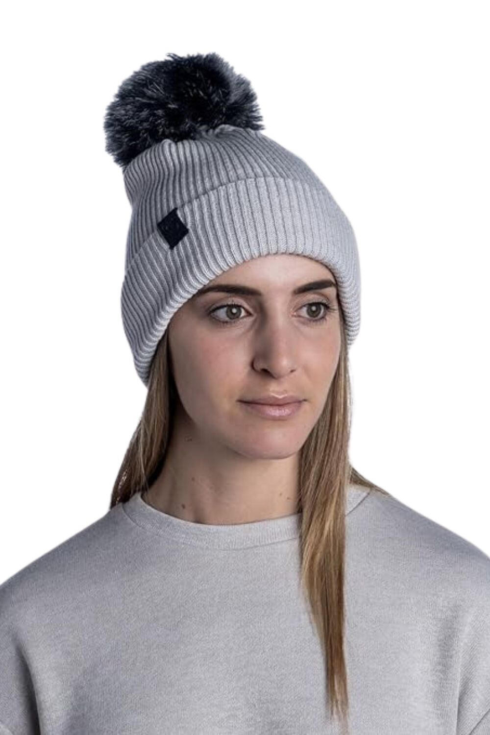 Chapeau d'hiver en tricot buff pour femmes 2/4