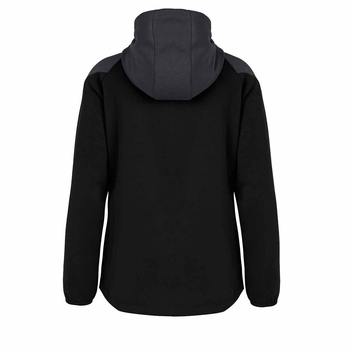 Sweat à Capuche Zippé Kappa Femme – Noir – Taille 12 (UK) – Manches Raglan – Excellent état