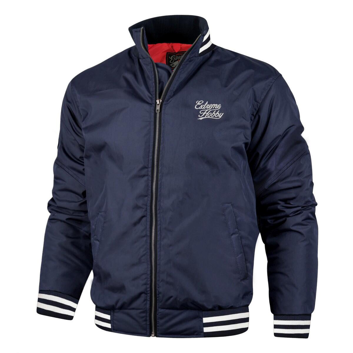 Extreme Hobby - Veste De Baseball Pour Homme Extreme Hobby Bash - Veste - Bleu - S - Decathlon