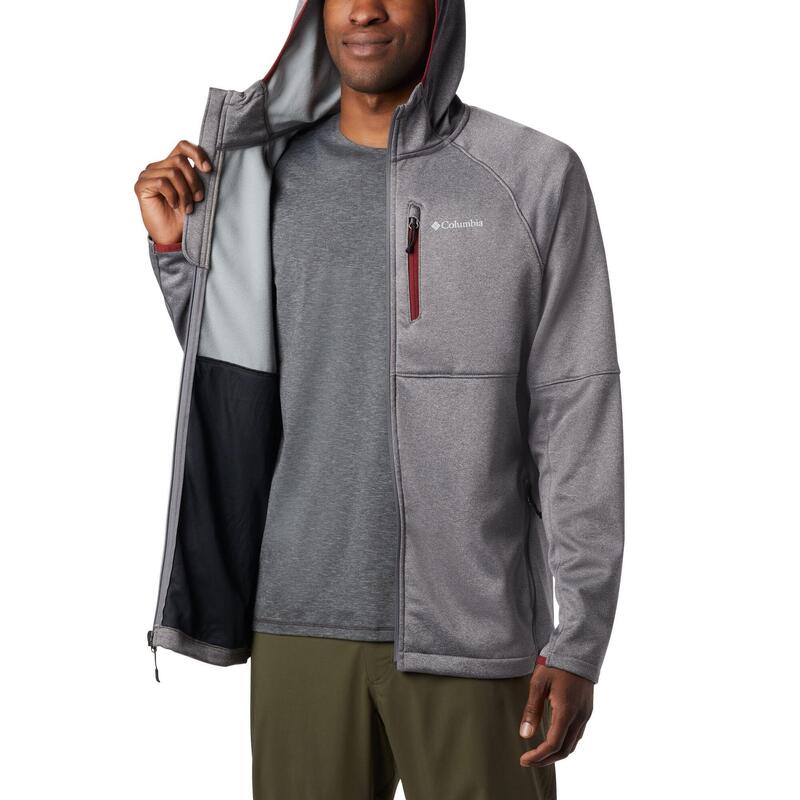 Bluza Barbati Columbia Outdoor Elements Hooded Full Zip - gri