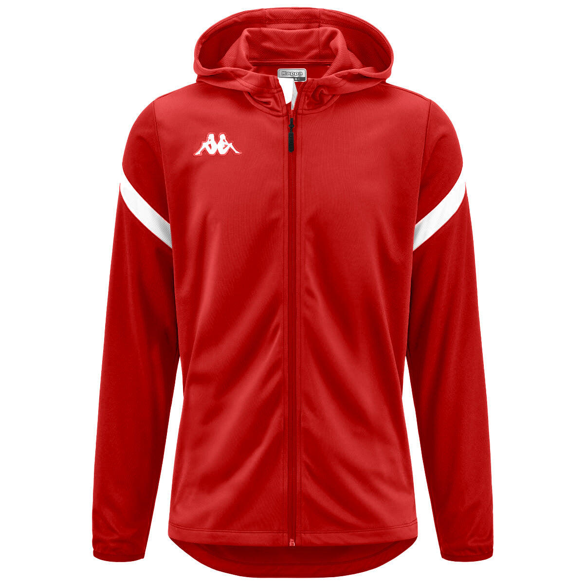 Kappa Camisola Para Rapaz Dolve Homem Branco Vermelho da Decathlon