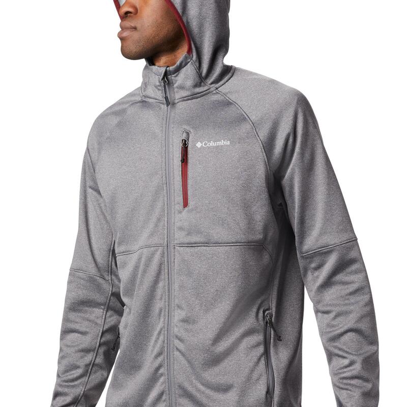 Bluza Barbati Columbia Outdoor Elements Hooded Full Zip - gri