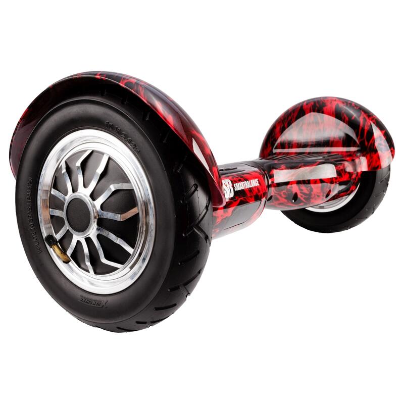 Hoverboard 10", Off-Road Flame, Autonomie Standard