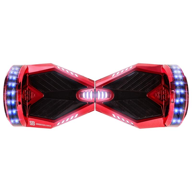 Pachet Hoverboard 6.5" cu Scaun Suspensii Rosu, Transformers ElectroRed PRO 2Ah