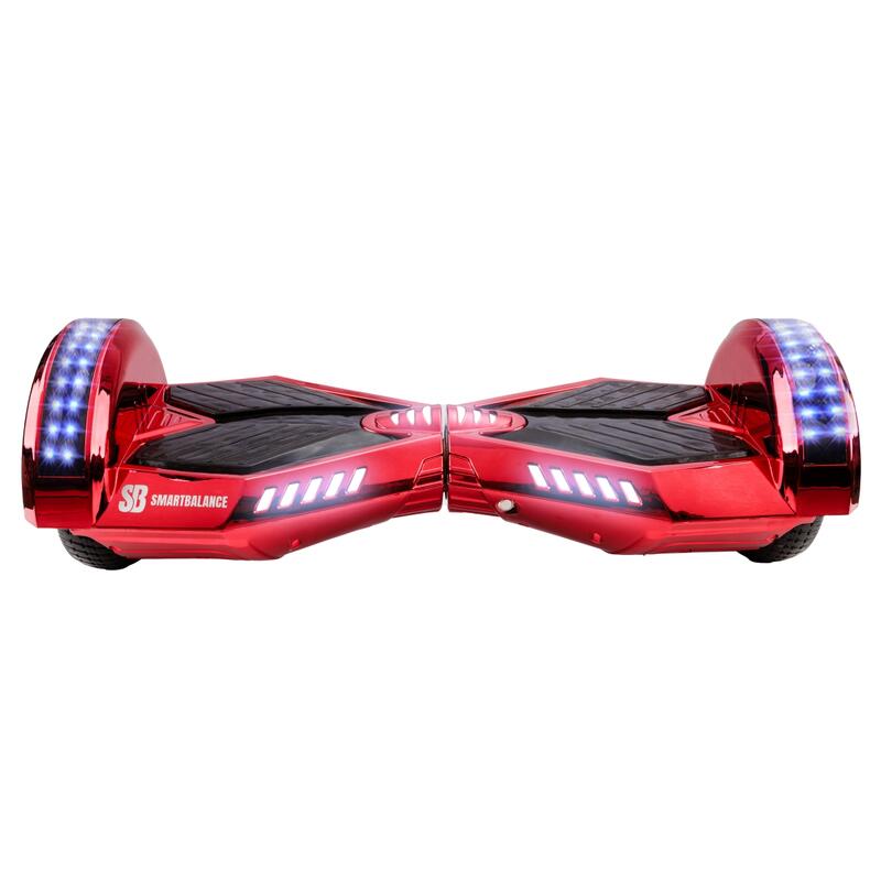 Pachet Hoverboard 6.5" cu Scaun Suspensii Rosu, Transformers ElectroRed PRO 2Ah