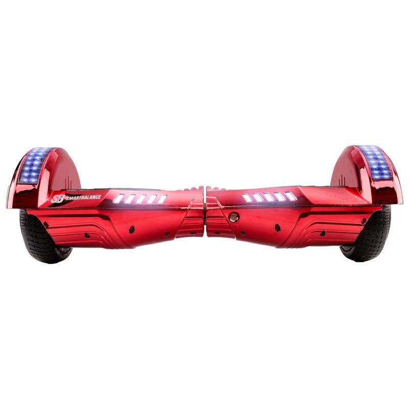 Pachet Hoverboard 6.5" cu Scaun Suspensii Rosu, Transformers ElectroRed PRO 2Ah