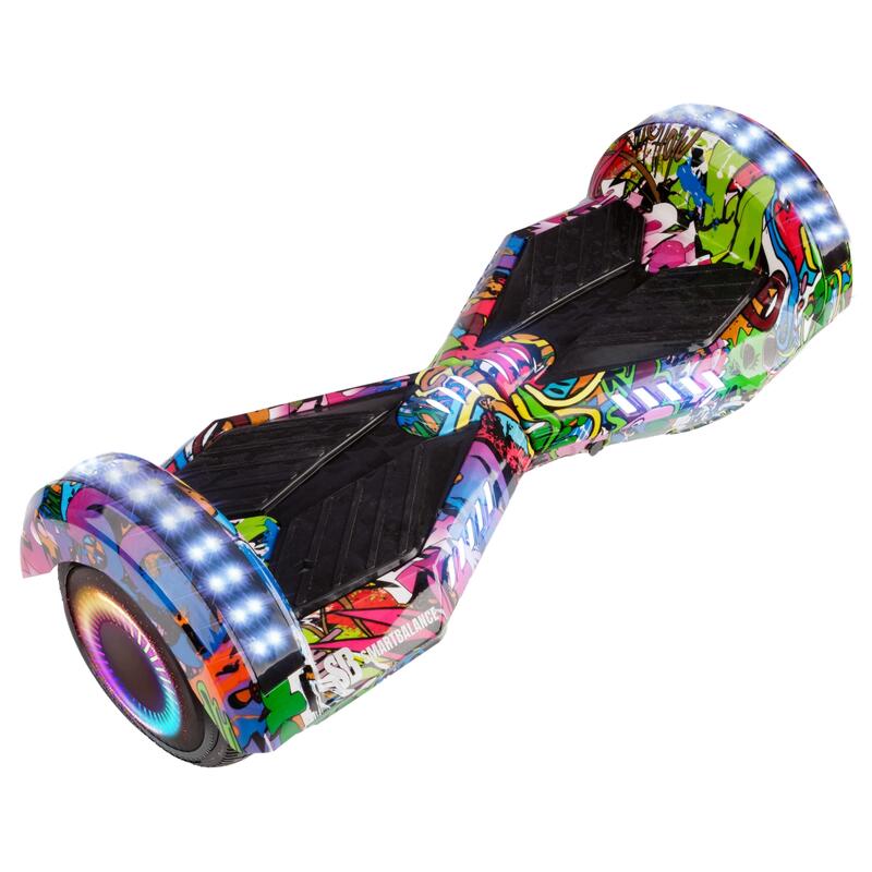 Pachet Hoverboard 6.5" cu Scaun Burete Negru, Transformers Multicolor PRO, 4Ah